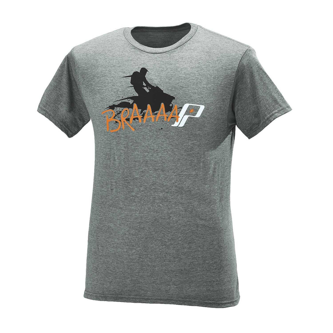 Polaris Snowmobile New OEM Men's 2XL, Logo'd Brap Graphic T-Shirt, 286057012