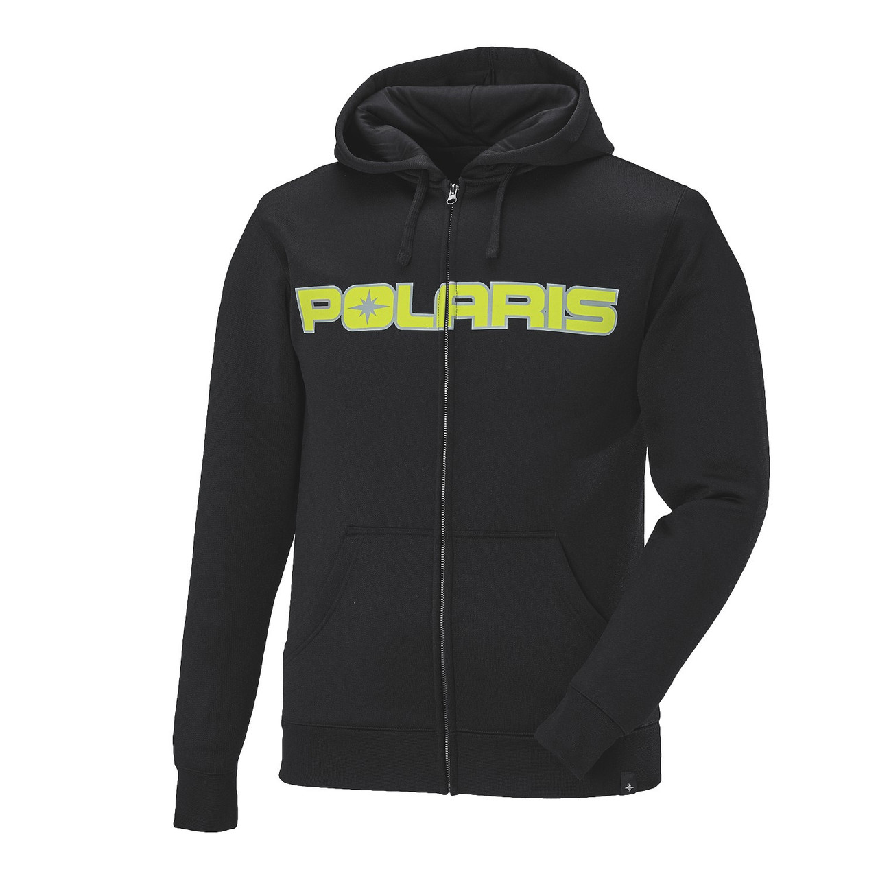 Polaris New OEM Men's Small, Logo'd Full-Zip Core Hoodie Sweatshirt, 286056602