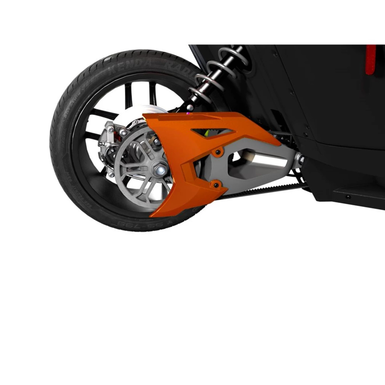 Polaris OEM Painted Belt Guard Cover, Zion Orange Slingshot, 2881740-625