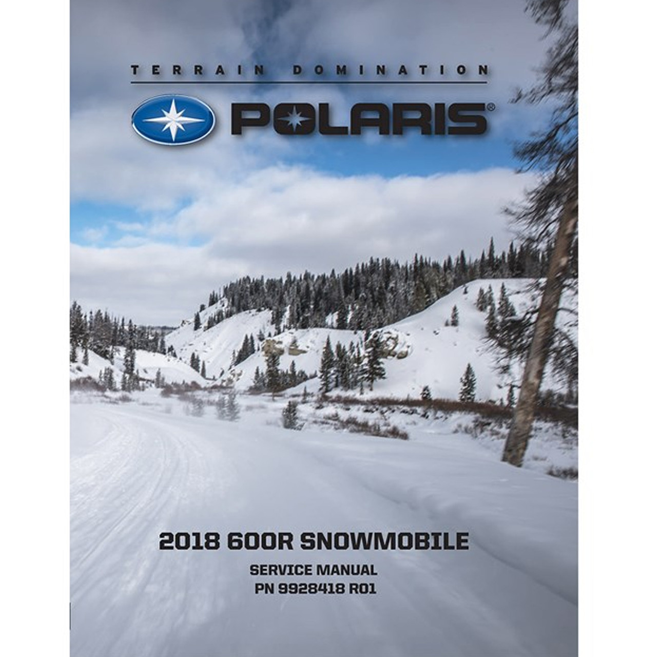 Polaris Snowmobile New OEM, Service Manual, 2018 600 IQ RACER, 9928418