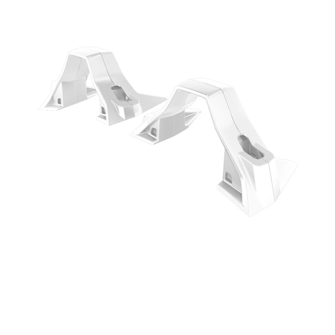 Polaris New OEM White Pearl Painted Lower Hoop Accent Kit, 2882419-352