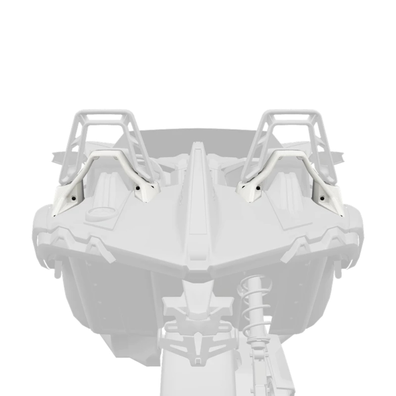Polaris New OEM White Pearl Painted Lower Hoop Accent Kit, 2882419-352