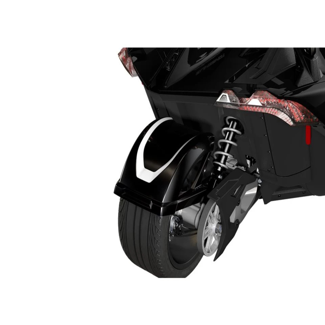 Polaris OEM Slingshot 305 mm. Rear Fender Decal, White, 2883281-599
