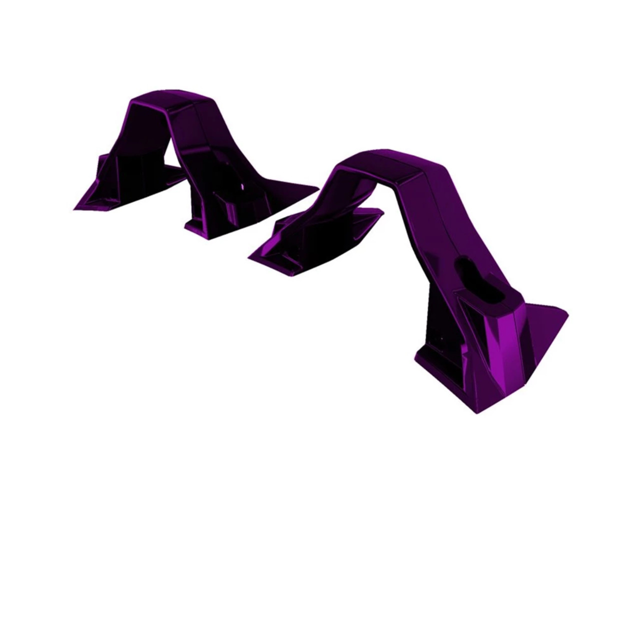 Polaris New OEM Midnight Purple Painted Lower Hoop Accent Kit, 2882419-381