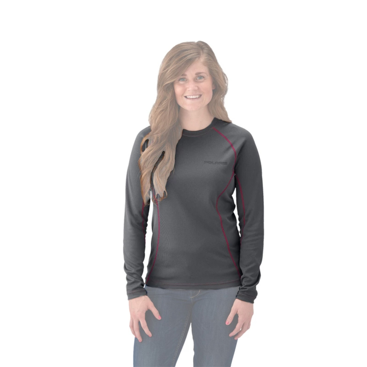 Polaris New OEM Long-Sleeve Cooling Performance Shirt, Woman's Extra Large, 286875509