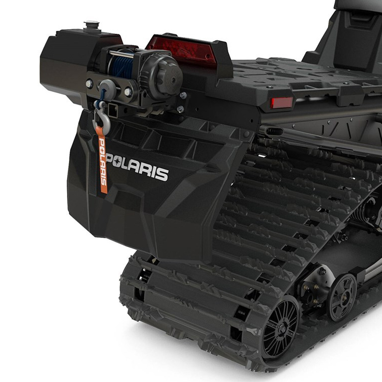 Polaris Snowmobile New OEM, Logo Branded Integrated 1500Lb Winch, 2882798