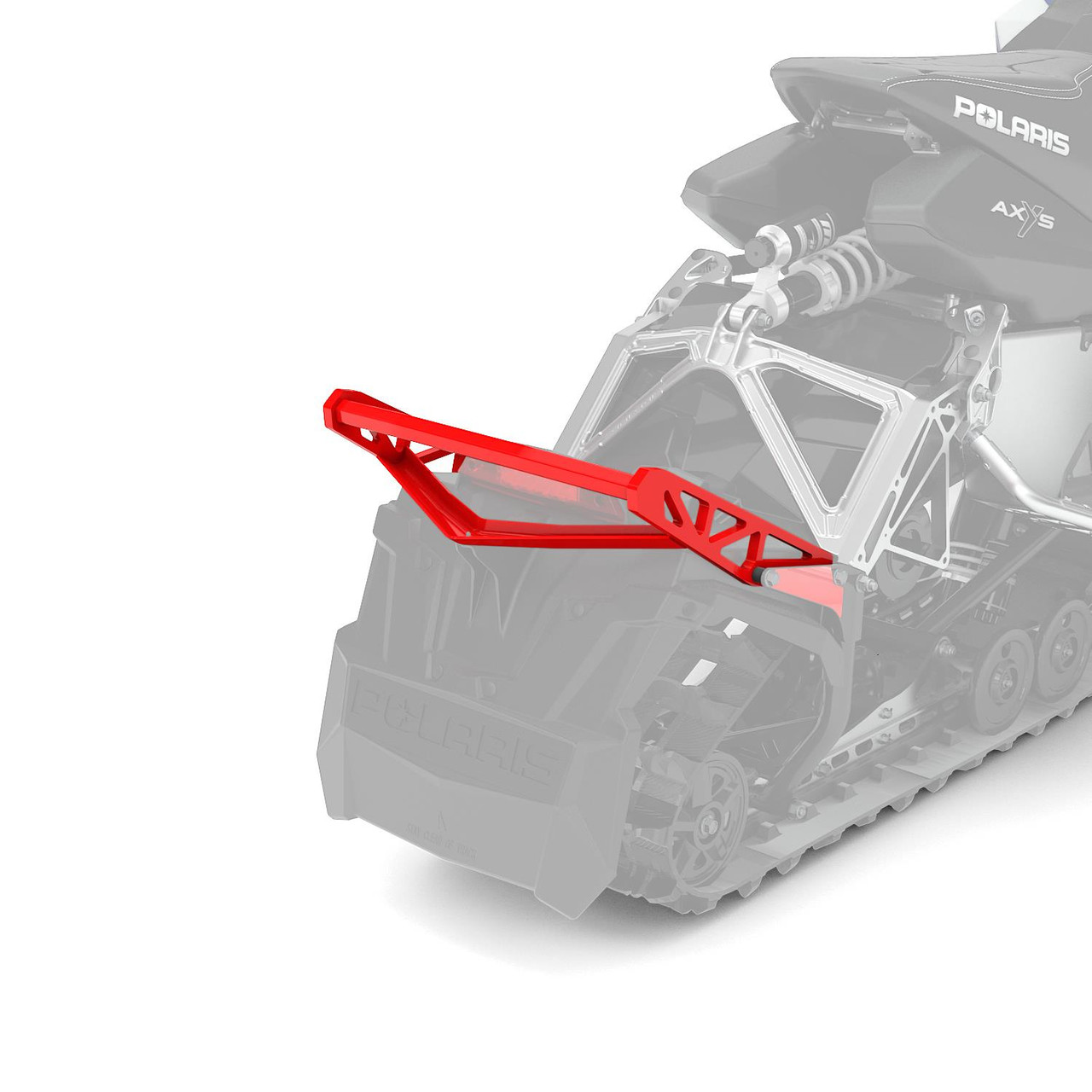 Polaris OEM K-Bumper Rear Pro-Xc Red, 2882926-293