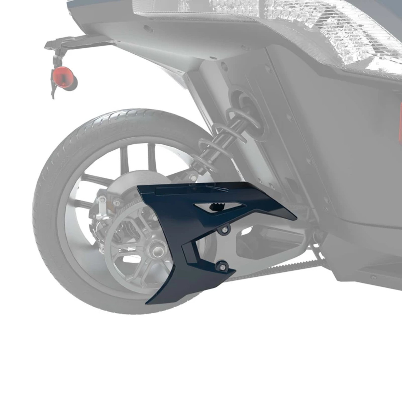 Polaris New OEM Painted Belt Guard Cover Orion Blue, Slingshot, 2881740-765