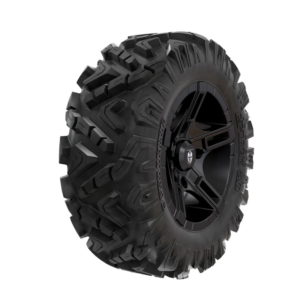 Polaris New OEM Pro Armor® Wheel & Tire Set: Flare & Attack 2.0, 28R15, 2883157