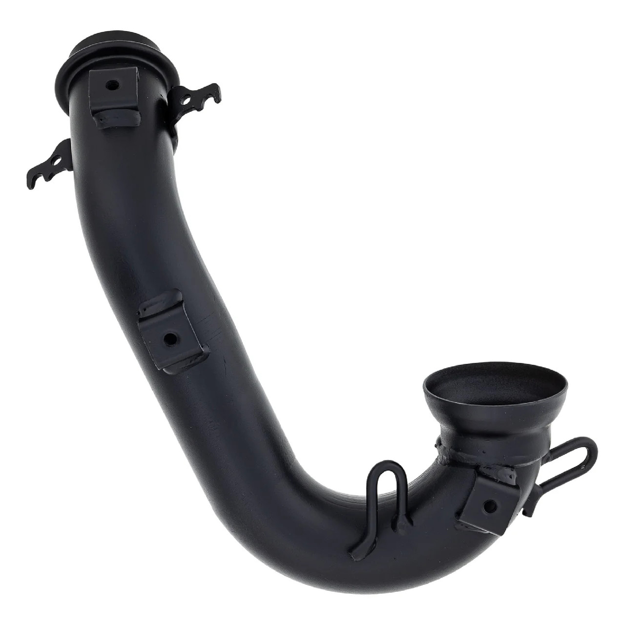 Polaris OEM High Temp Powder Paint Black Exhaust Pipe Weld, 1262037-489