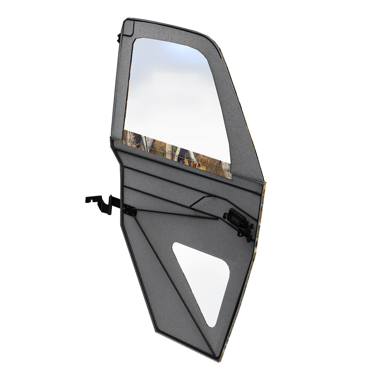 Polaris OEM Camo Zip Canvas Window Doors, Front, 2882903