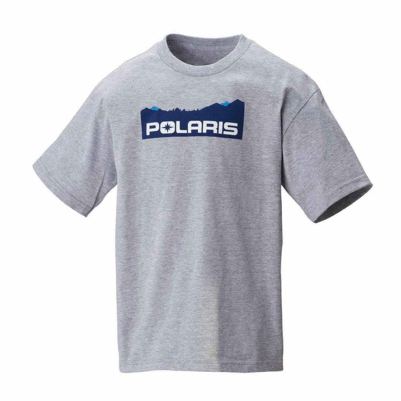 Polaris New OEM Youth Small Mountain-Scape Graphic T-shirt with Logo,286956902