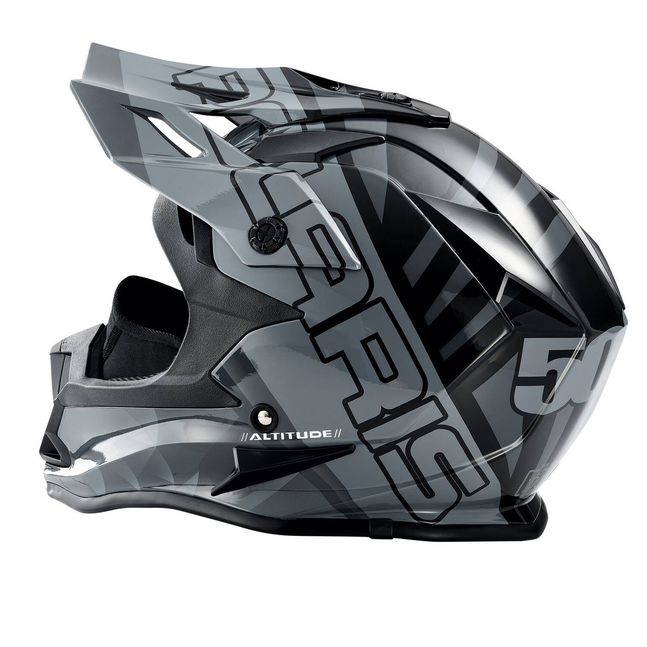 Polaris New OEM Adult 2XL, 509® Altitude Moto Logo/Decal Helmet, 286781712