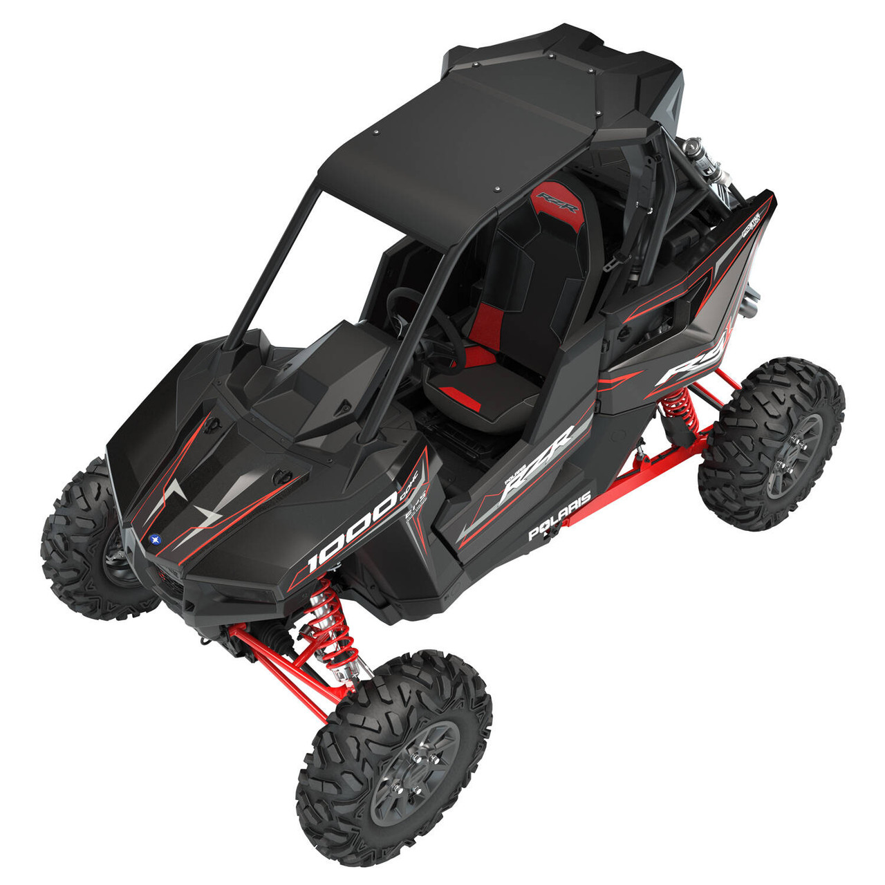Polaris Razor New OEM RS1 Matte Black Aluminum Roof Kit, 2882698-458