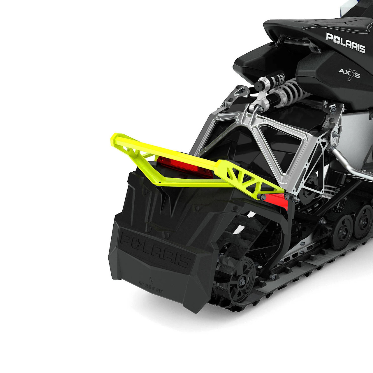 Polaris Snowmobile New OEM, Elite Pro Lightweight Rear Bumper, 2882926-630