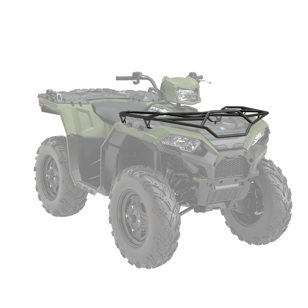 Polaris New OEM, 2017-2021 Sportsman Ultimate Series Front Steel Rack, 2883257