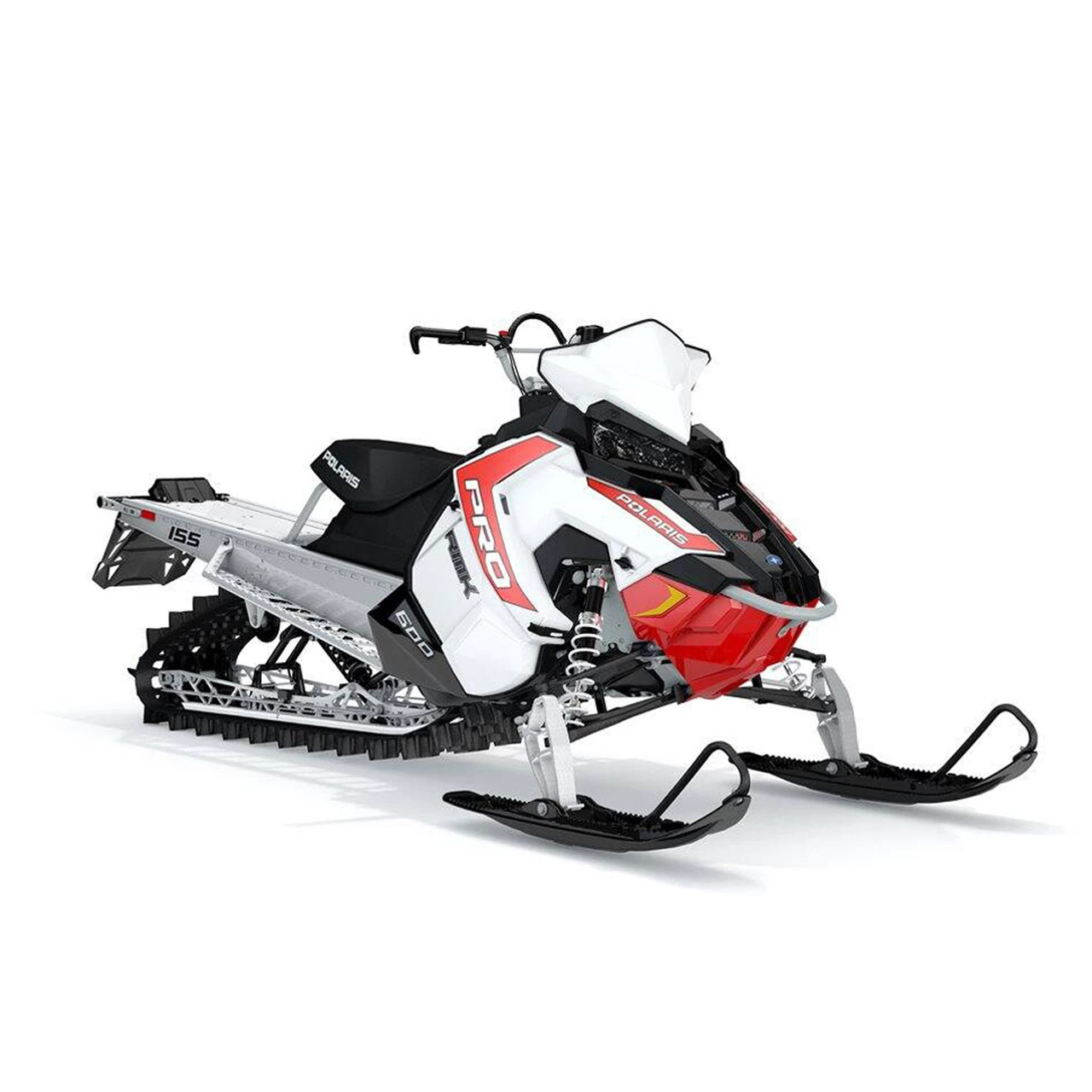 Polaris Snowmobile New OEM Deep Snow Mid Windshield, White, 2881054