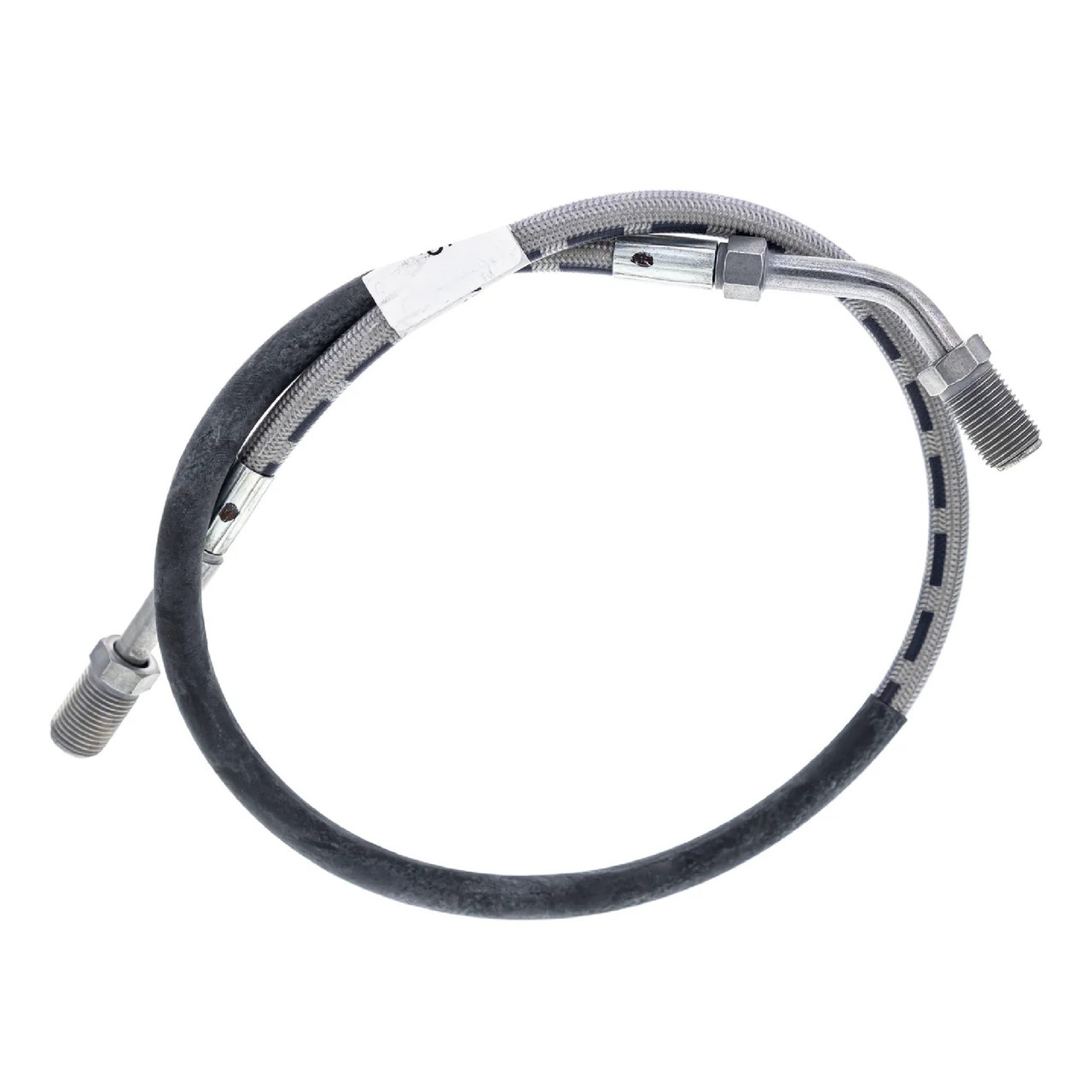 Polaris OEM Front Left Brake Line with Fittings, 1930752