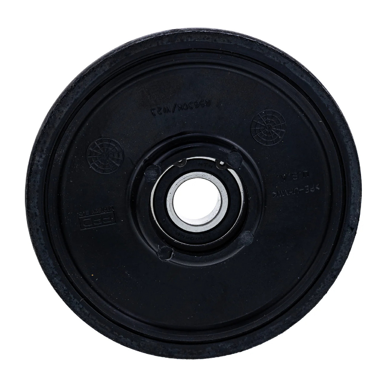 Polaris Snowmobile OEM Black Scrolled Wheel Assembly, 1590419-070