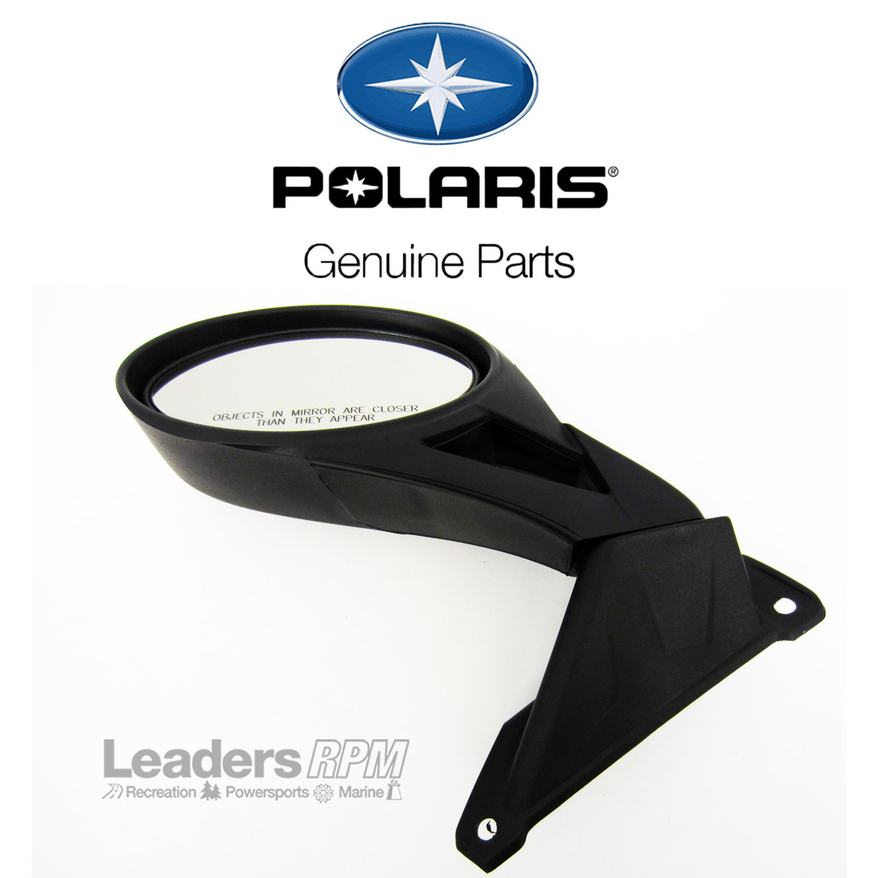 Polaris New OEM Hood LH Rear View Mirror 2633932 Indy Switchback Adventure Rush