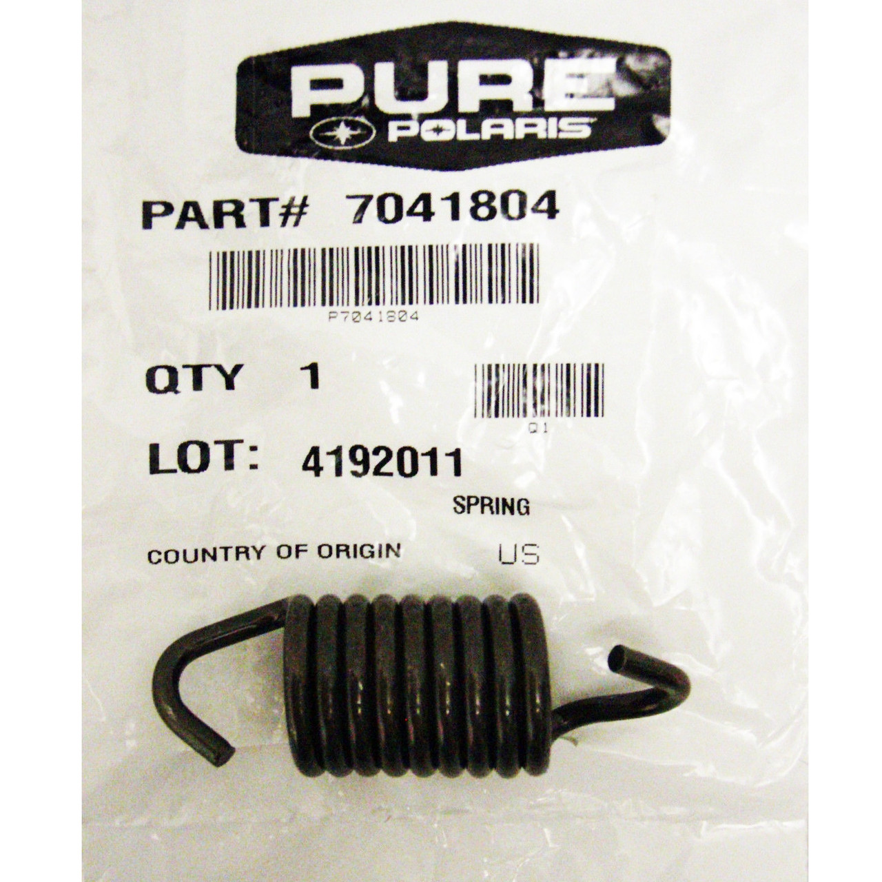 Polaris New OEM ATV UTV Exhaust Spring Sportsman,Scrambler,Ranger,Magnum