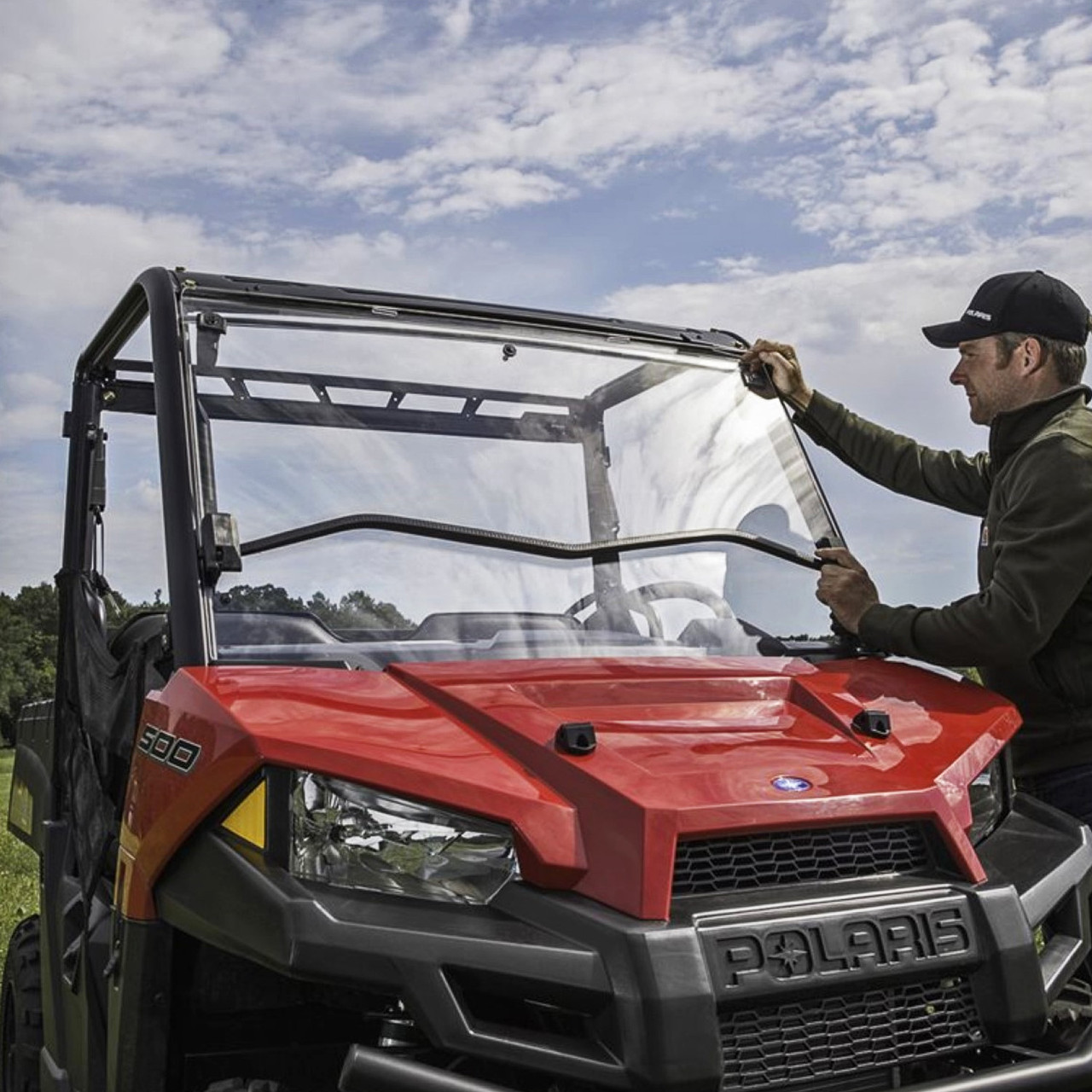 Polaris New OEM Hard Coat Poly Windshield 2882178 Ranger Mid