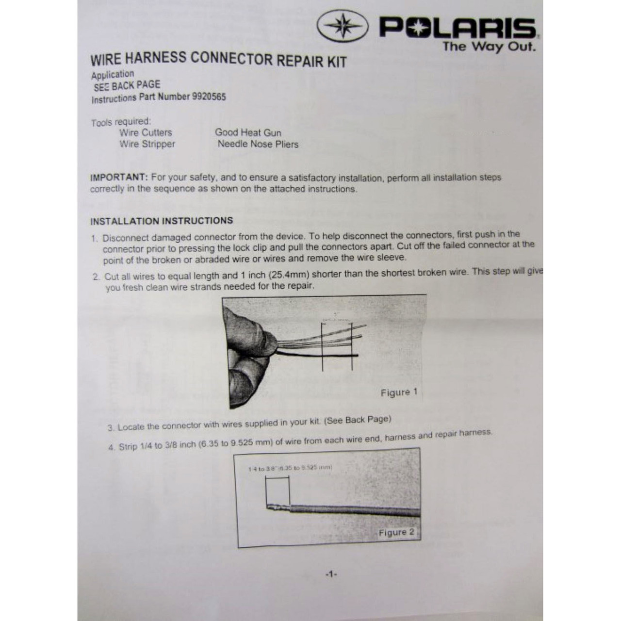 Polaris New OEM ATV Electrical T-Map Sensor Harness Ranger,Sportsman,4X4,6X6