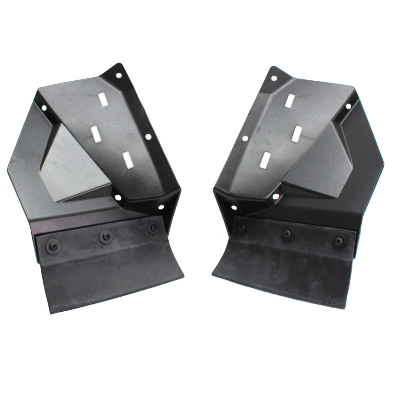 Polaris New OEM Front Mud Flaps, Black, 2879938