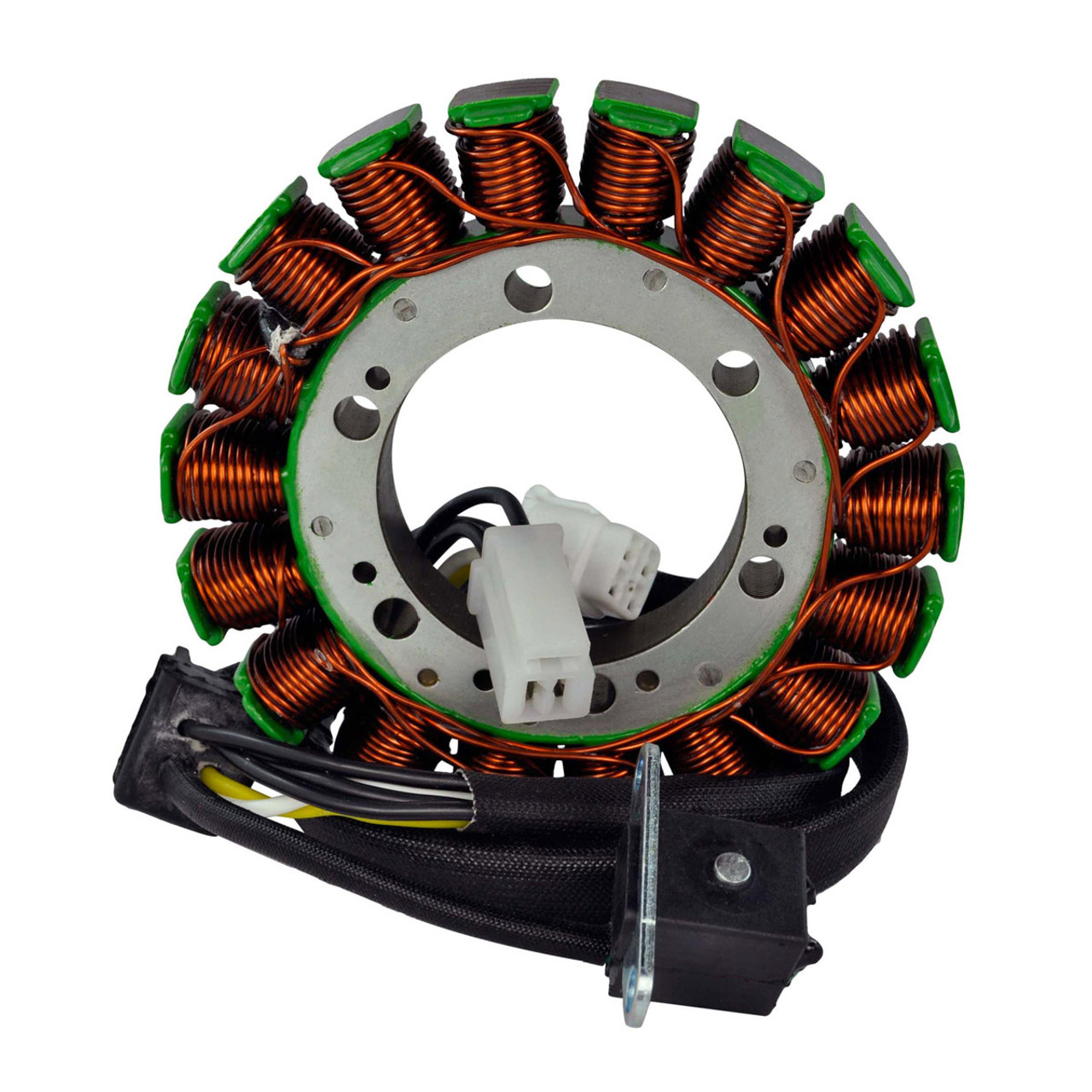 RMSTATOR New Aftermarket  Kit Improved Flywheel + Flywheel Puller + Stator + Mosfet Regulator + Gasket, RM23047