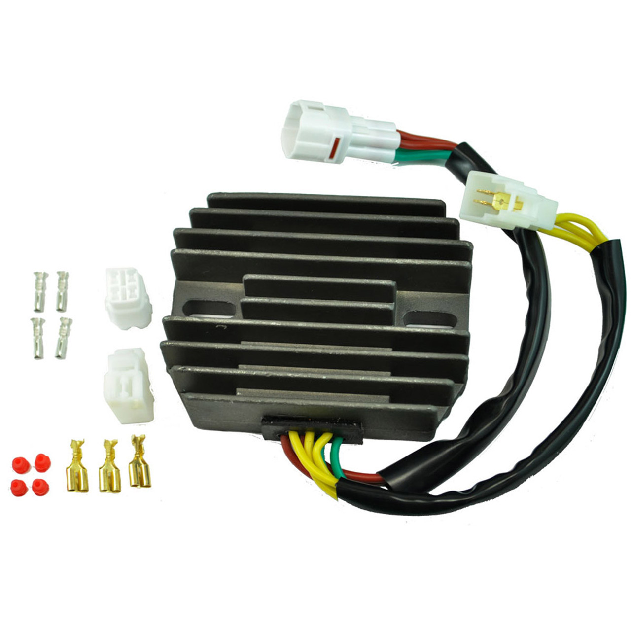 RMSTATOR New Aftermarket  Kit Improved Heavy Duty Stator + Voltage Regulator + Stator Cover Gasket, RM22964