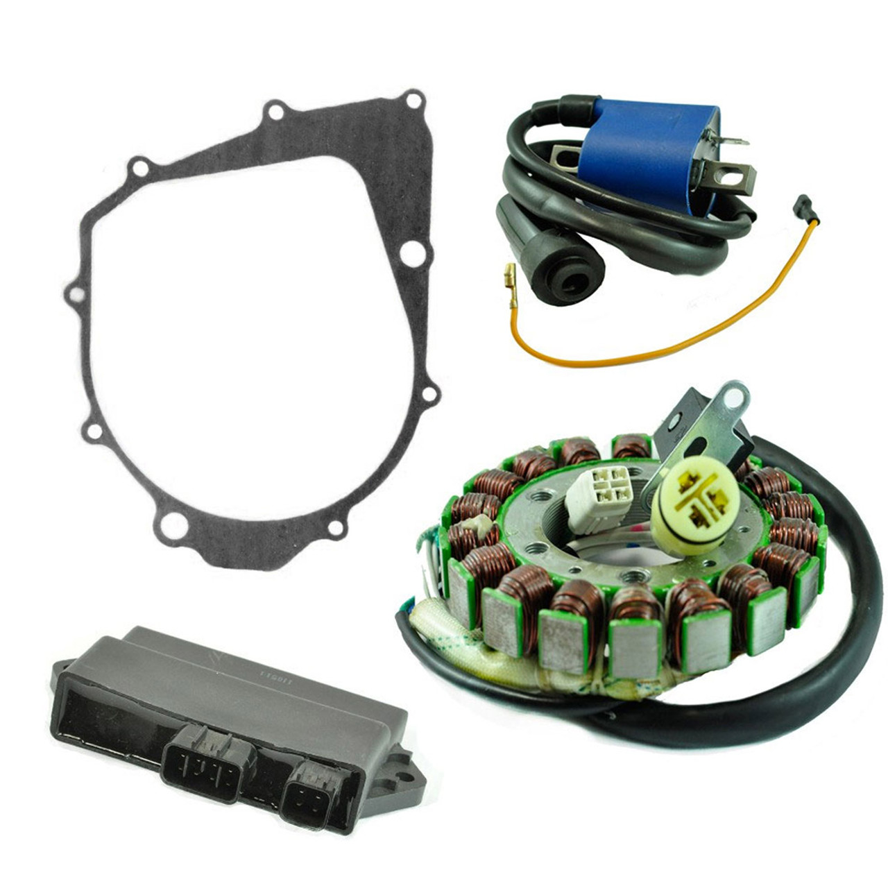 RMSTATOR New Aftermarket Yamaha Kit Stator + CDI + Ignition Coil + Gasket, RM22812