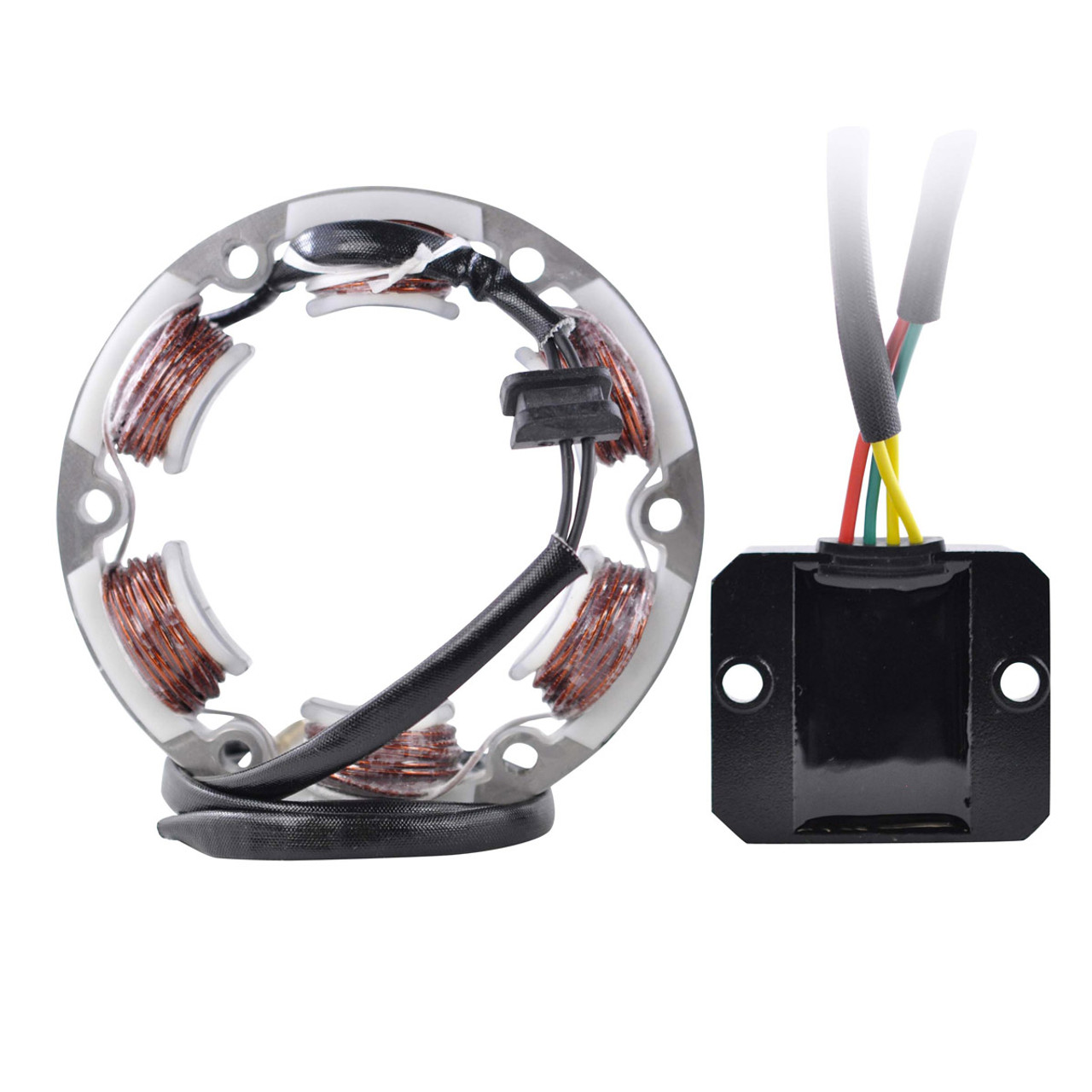 RMSTATOR New Aftermarket Honda 150W High Power Stator & Voltage Regulator Charging System Upgrade, RM22436