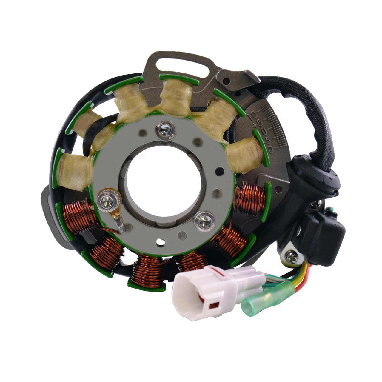 RMSTATOR New Aftermarket Yamaha High Output Performance Generator Stator 100 W / Adjustable Timing Backplate, RM01032