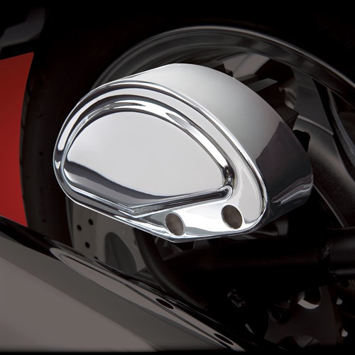Show Chrome Accessories Stepped Rear Caliper Cover, 71-125