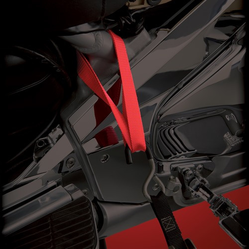 Show Chrome Accessories 18" Looped Nylon Tie Down, 4-238