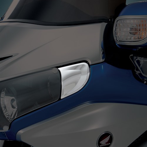 Show Chrome Accessories Headlight End Trim Chrome, 52-810