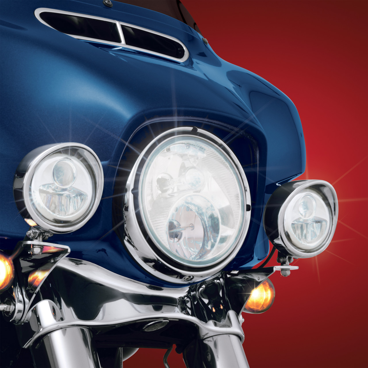 Show Chrome Accessories 3 1/2" Halogen Light Kit, 91-312