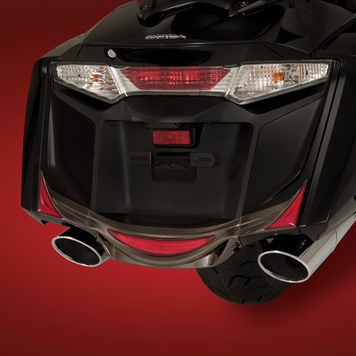 Show Chrome Accessories Rear Saddlebag Trim Accents, 52-829