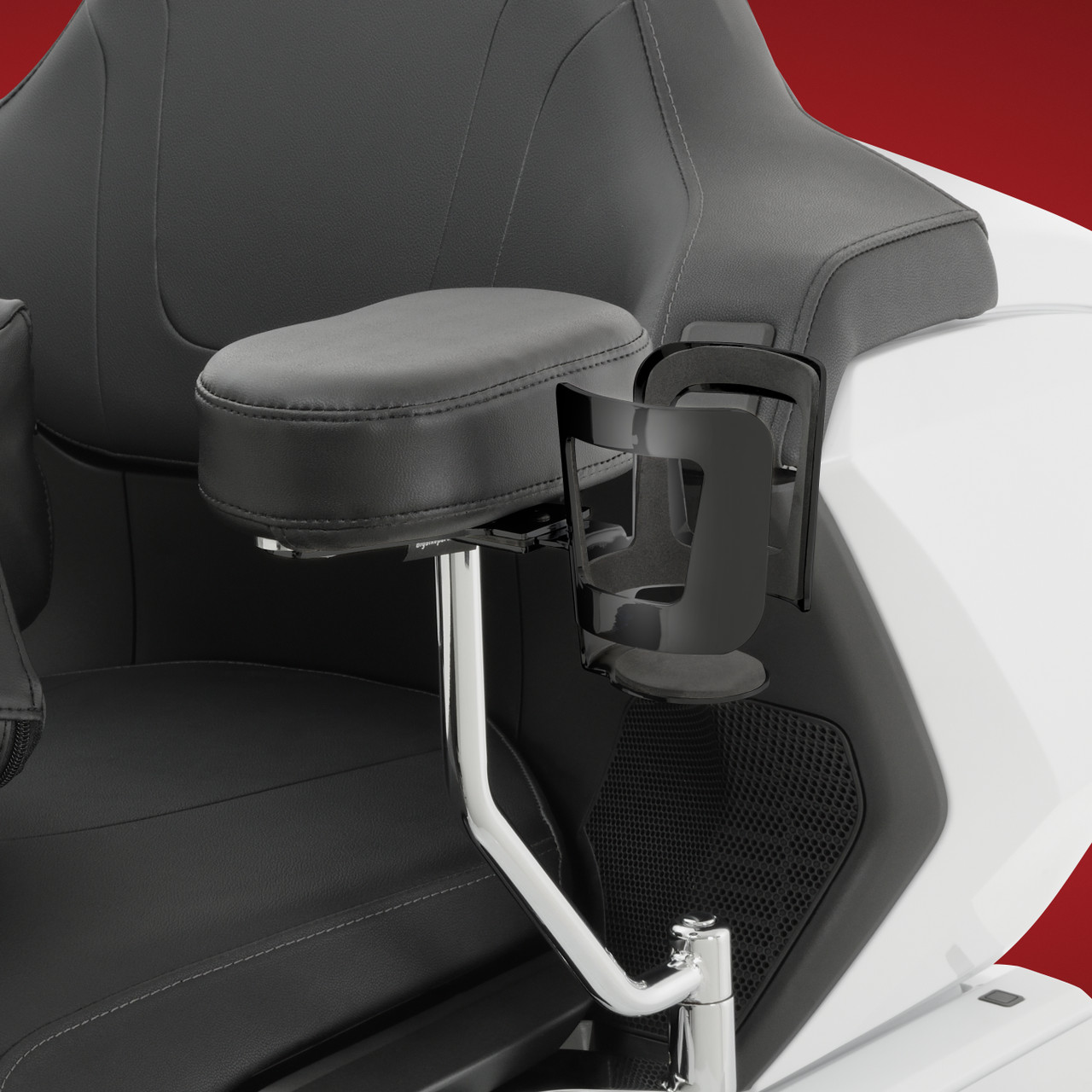 Show Chrome Accessories Armrest Beverage Holder, 52-836