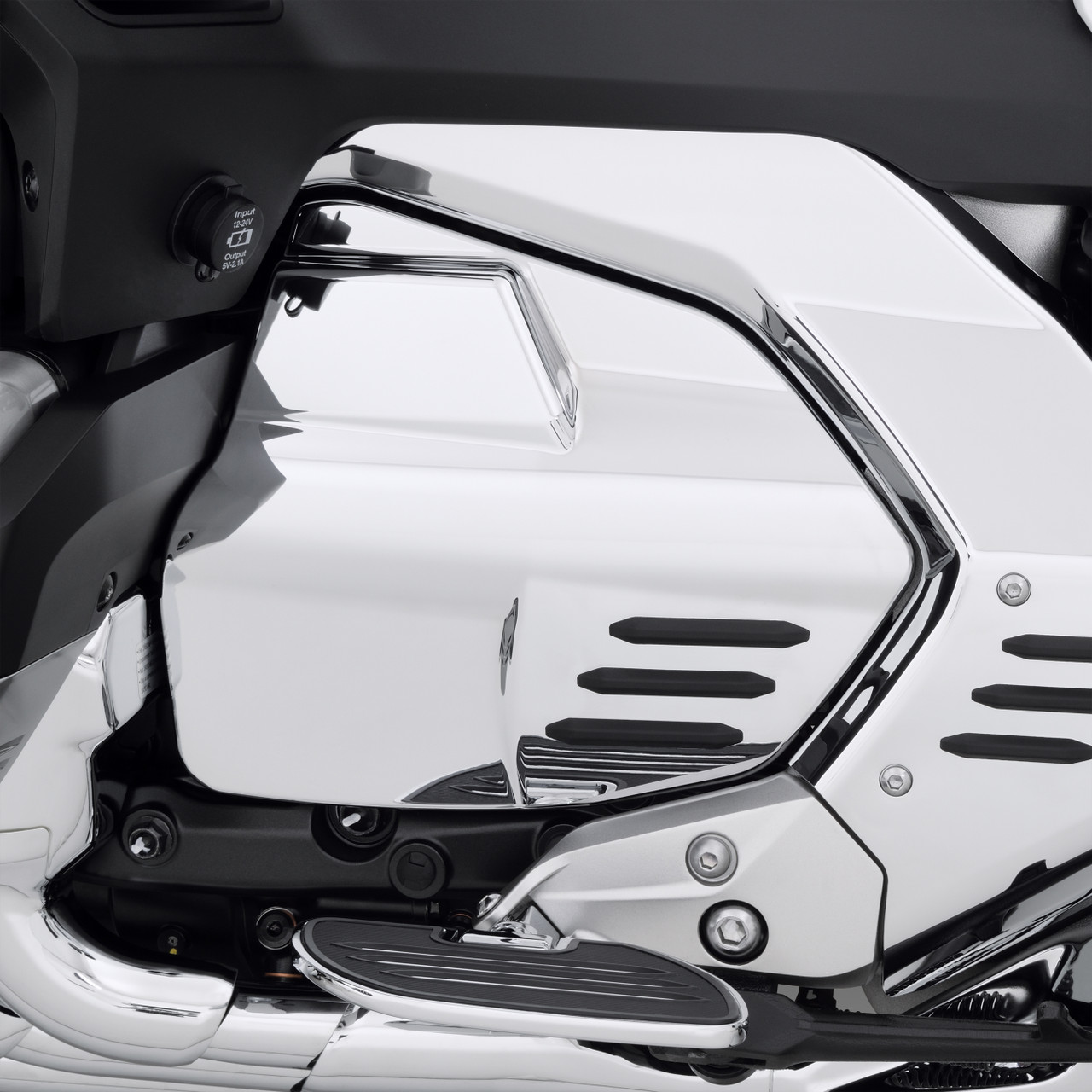 Show Chrome Accessories Engine Side Covers Chrome, 52-963