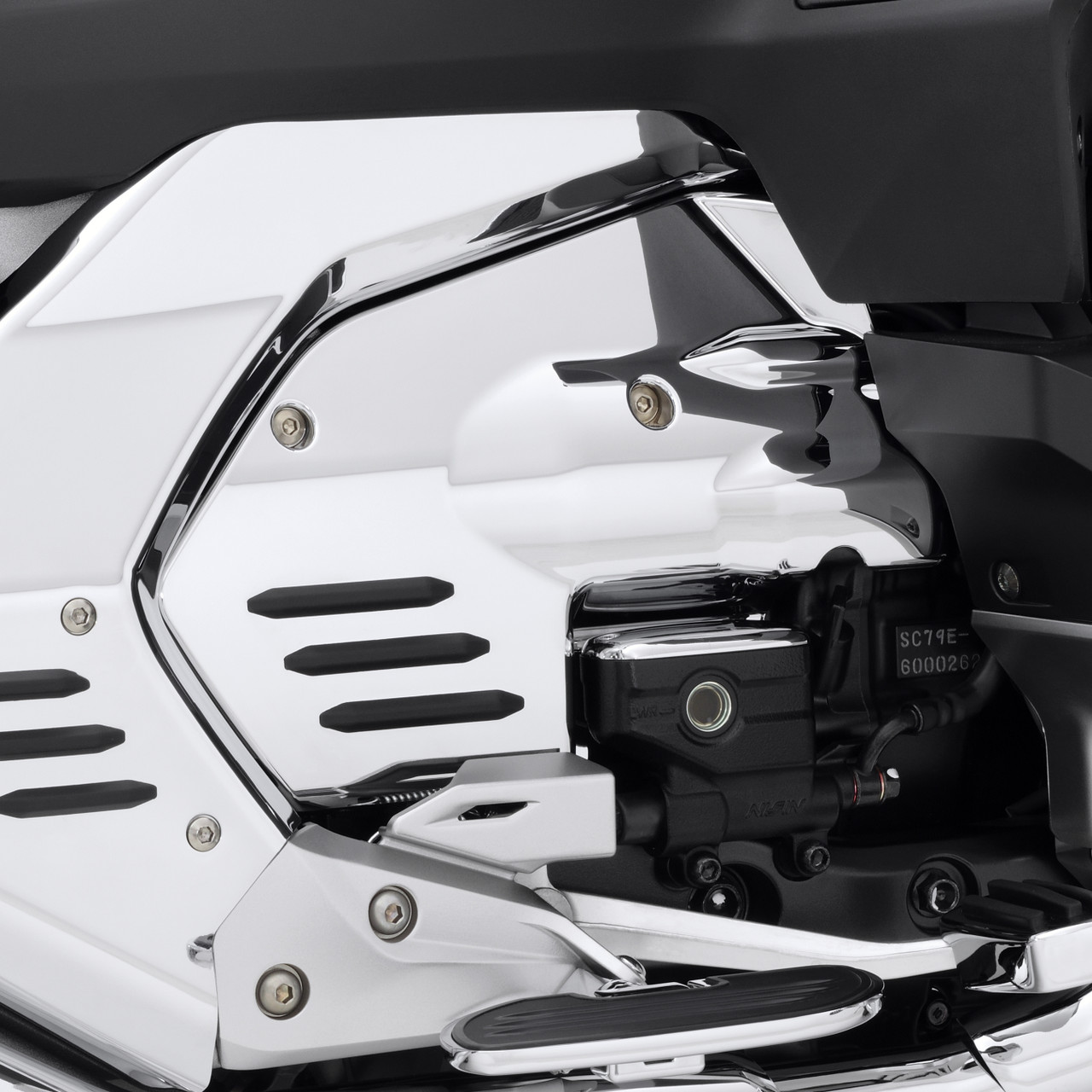 Show Chrome Accessories Engine Side Covers Chrome, 52-963
