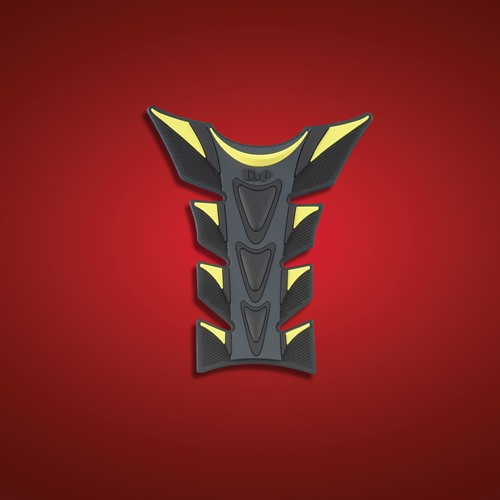 Show Chrome Accessories 1 Pc Tank Pad Yellow, 4-246Y