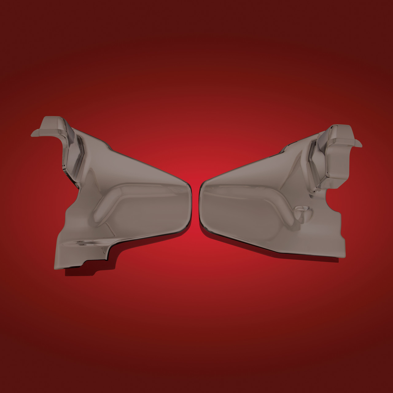 Show Chrome Accessories Smoke Engine Covers, 52-799SK