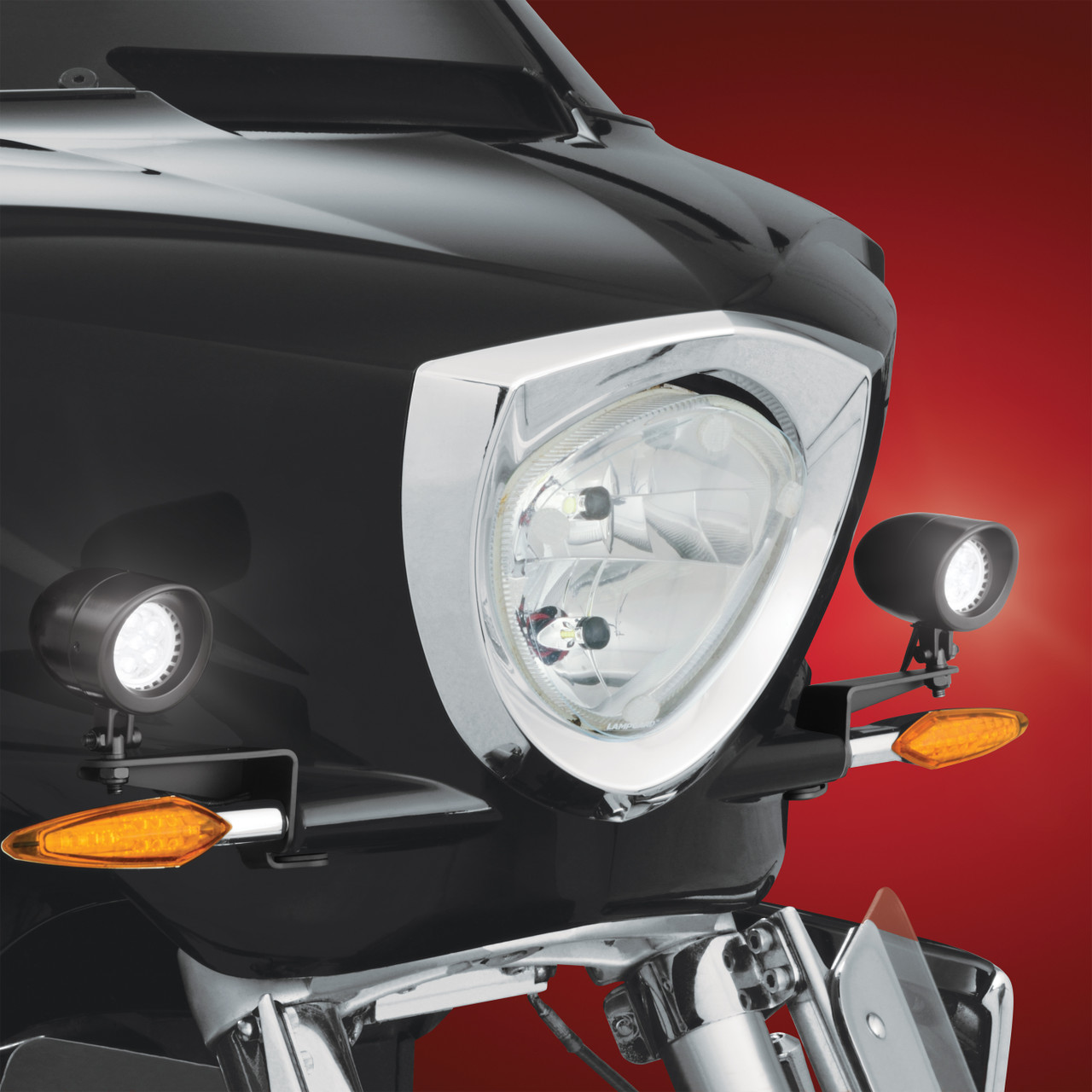 Show Chrome Accessories Black Mini Led Victory Cc, 30-102LBK