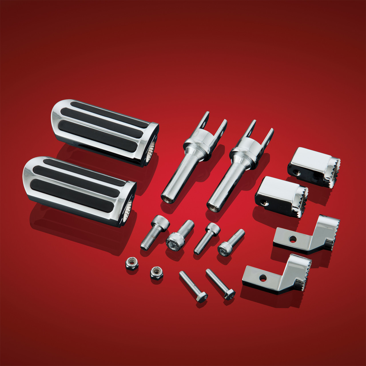 Show Chrome Accessories Rail Peg Set With Driver, 21-352J