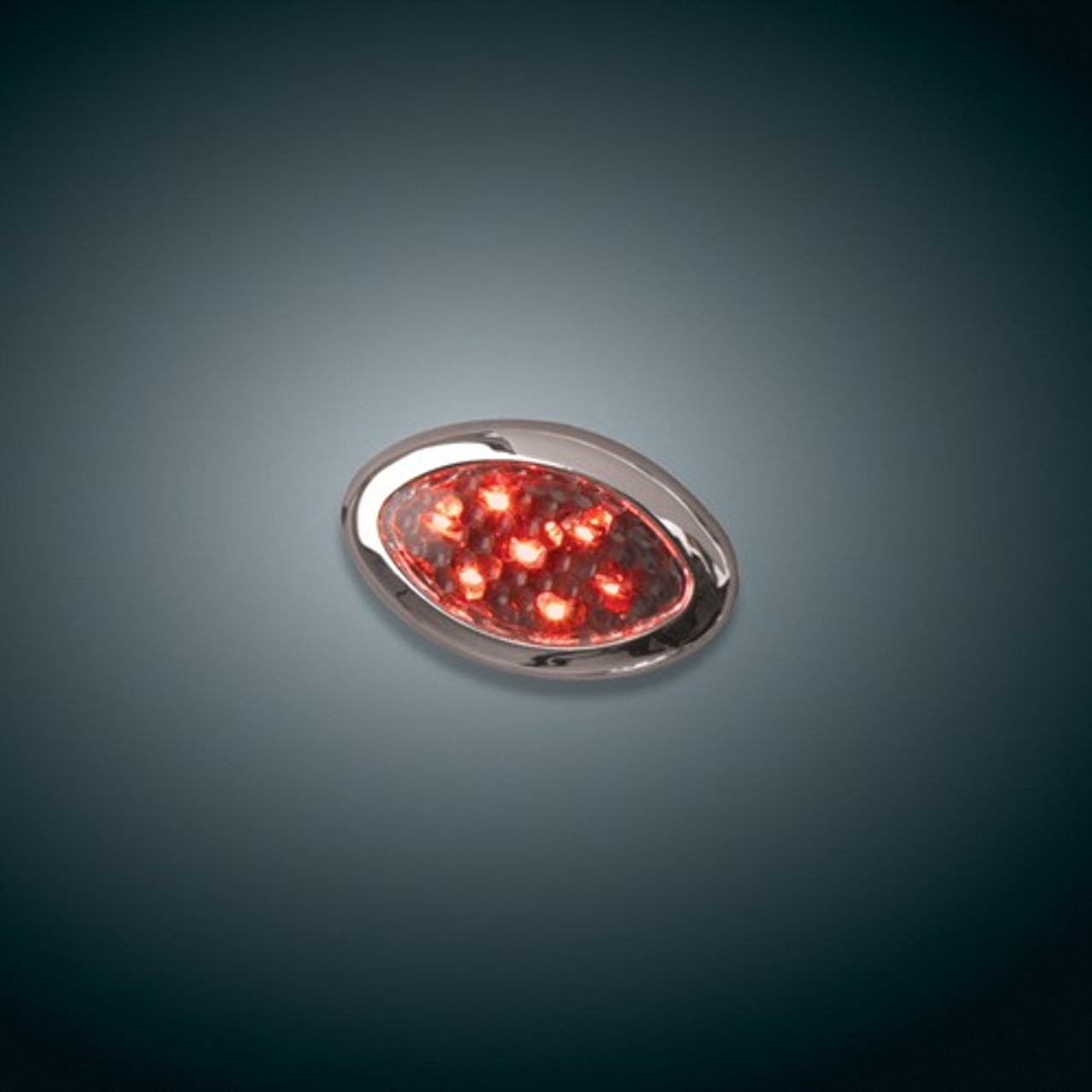 Show Chrome Accessories New 7 Led Accent Light Amber, 16-120A