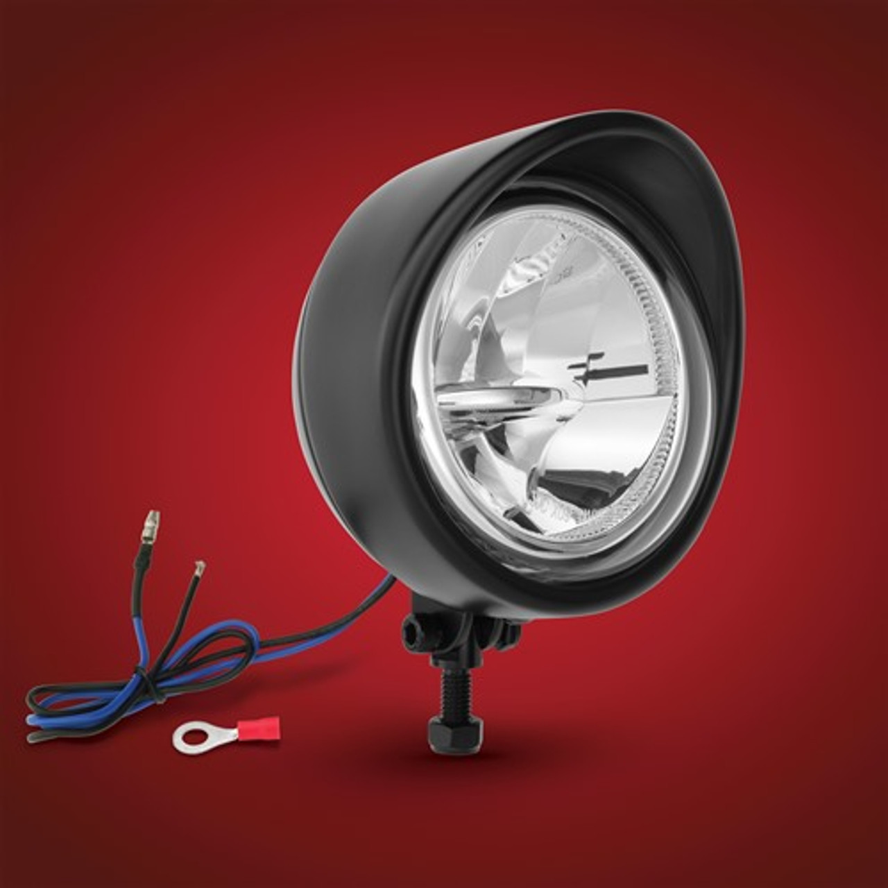 Show Chrome Accessories 3 1/2" Led Focus Light Black, 16-39BK