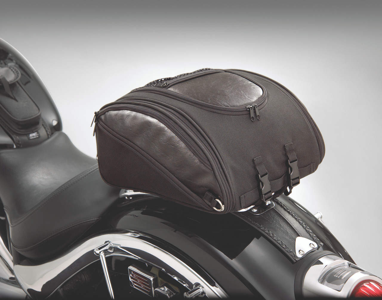 Show Chrome Accessories Deluxe Solo Rack Bag, H50-107BK