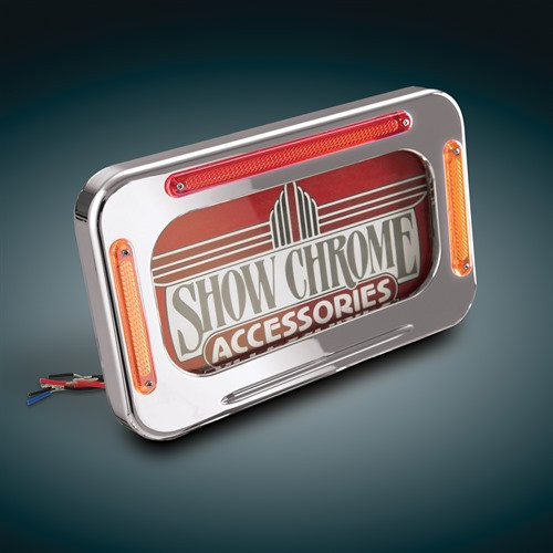 Show Chrome Accessories Led License Plate Holder, 52-692