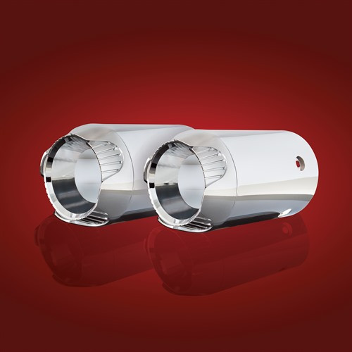 Show Chrome Accessories Die Cast Exhaust Tips Gl1800, 52-798